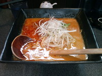 「無双ラーメン コク味噌」@ラーメン工場 無双の写真