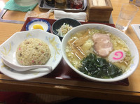 「ワンタン麺のチャーハンセット」@まつせいの写真