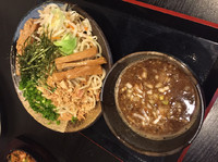 「しょう油つけ麺」@絆心 - Key Sceneの写真