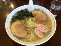 「塩らーめん」@手打ちラーメン恒 足利支店の写真