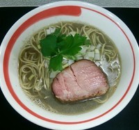 「【限定】７種の煮干しらーめん　７５０円」@自家製麺SHINの写真