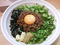 「台湾まぜそば大盛」@麺屋 こころ 大岡山本店の写真