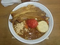 「旨味凝縮スペシャルカレースペアリブを載せて（C）」@MENYA 食い味の道有楽の写真