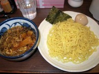 「つけ麺並　750円＋無料味玉」@赤坂 麺道 いってつの写真