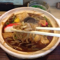 「そば味噌煮込み（￥930）」@手打麺処 まるいちの写真