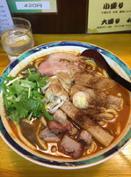 「まるひエビ辛らあめん」@らぁめん 葉月の写真