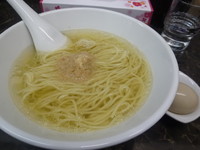 「【限定】かけ塩煮干らーめん+味玉」@らーめん えんやの写真