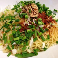 「旨辛汁なし担担麺（大）」@麺や 月星の写真