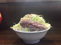 「ラーメン（チャーシュー3枚）マシ　麺300グラム」@ラーメン 富次郎の写真