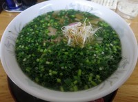 「ネギらーめん ７２０円」@佐野らーめん 青竹屋の写真