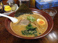 「みそらーめん 750円」@家系らーめん 金也の写真