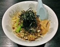 「汁なし担々麺（辛口） \820」@桃天花の写真