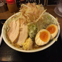 「豚骨にぼ次朗（麺200g）」@幻の中華そば加藤屋  四条にぼ次朗の写真