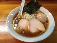 「鶏煮干しそば＋味玉サービス」@中華そば こじまの写真