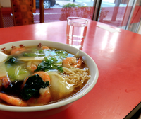 「海老そば（860円）」@玉泉亭 本店の写真