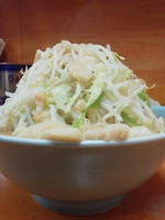 「ラーメン(ヤサイニンニクアブラ）\700」@ラーメン二郎 新橋店の写真