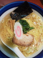 「塩らーめん（麺硬め）\670」@函館らーめん しお貫の写真