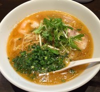 「海老そば 850円」@らーめん 鷹の羽の写真