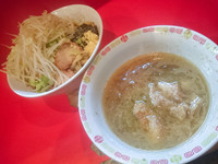 「ブタ入り小つけ麺」@ラーメン二郎 府中店の写真