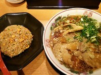 「半チャーハン定食￥990」@ふじい 難波千日前店の写真