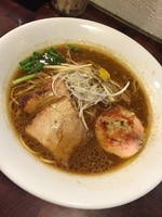 「【期間限定】四万十生姜の中華そば￥790＋替え玉￥100」@麺や 庄のの写真