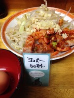 「辛汁なし　小　７５０円」@豚親分の写真