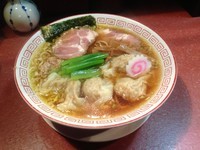 「醤油わんたんめん」@らーめん天神下 大喜の写真