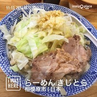 「らーめん（６００円）」@らーめん きじとらの写真