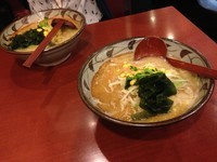 「ラーメン、ノーマルと魚介。」@味噌一 中野店の写真