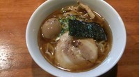 「あご煮干そば（太麺）￥760＋味玉￥100」@麺や 虎ノ道の写真
