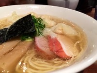「えびワンタン麺（白だし）」@八雲の写真