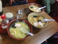 「ラーメン、醤油、味噌、塩。」@十八番の写真
