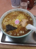 「ラーメン（630円）➕麺固め➕ネギ（50円）」@大勝軒 北習志野店の写真