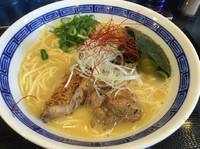 「濃厚鶏白湯そば¥780+生ビール¥500×2杯」@麺処 れん屋の写真