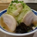 小雪山ラーメン750円(背脂・ニンニク)