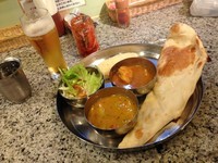 「カレー、二種。」@タンドール料理 ひつじやの写真