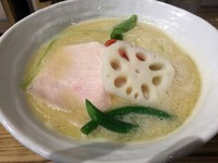 「鶏白湯そば（７８０円）」@草加soba 鷆 TENの写真