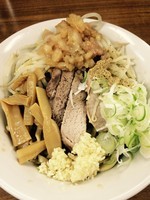 「油そば¥700」@ラーメンの店 どでん 北浦和店の写真