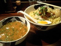 「味玉つけ麺（ピーナッツ味）」@麺屋武蔵 武骨の写真