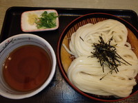 「唐揚げカレーセット(ざるうどん)(1000円)、1玉サービス」@さぬきうどん天霧 高陽店の写真