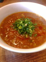 「特製とまとラーメン」@べんべら庵の写真