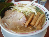 「ネギラーメン 630円、メンマ 80円」@ラーメンねぎっこ 北福島店の写真