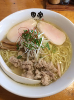 「プレミアム限定  名古屋コーチンそば850円」@中華そば 田家 本店の写真