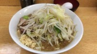 「小ラーメン＋生卵」@ラーメン二郎 環七新新代田店の写真