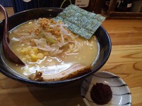 「鶏 (信州上田味噌) 870円」@信州麺屋 泰 本店の写真