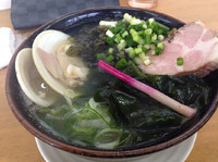 「活蛤ライト煮干し＋蟹メシ」@MENYA 食い味の道有楽の写真