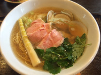 「活はまぐり中華そば  800円」@麺匠えにしの写真