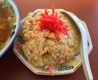 「ラーメンセット￥773（半チャーハン単体は￥421）」@日清亭の写真
