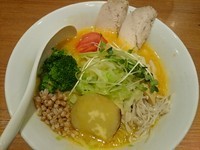 「ニンジン香るベジＳＯＢＡ ￥800」@ヤマギシカズオ ヌーベルバーグ エチカ池袋店の写真