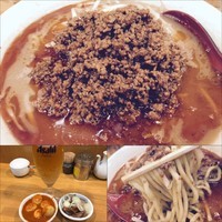 「【限定】担々麺 850円チンピラ玉子150円ビール300円」@味噌麺処 花道庵の写真